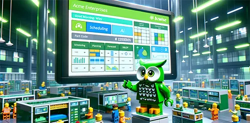 Core planning functions for purchasing, manufacturing and distributing inventory