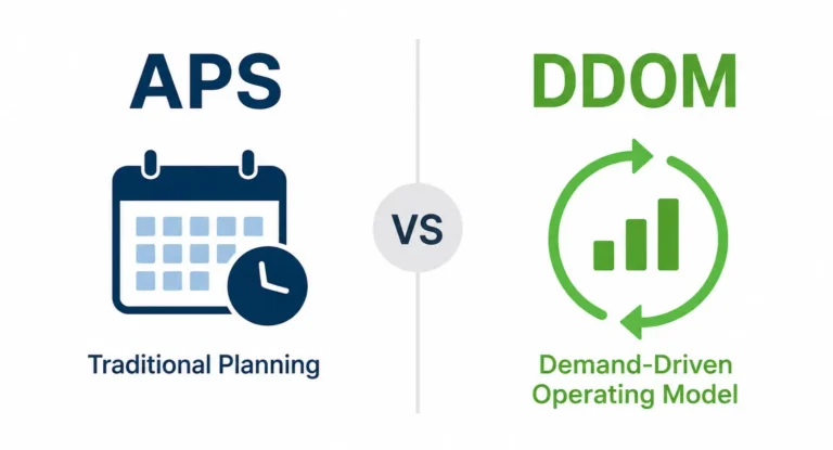 APS versus DDOM: key differences in supply chain planning