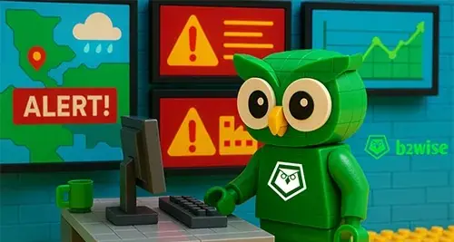AI detecting supply chain disruption risks early